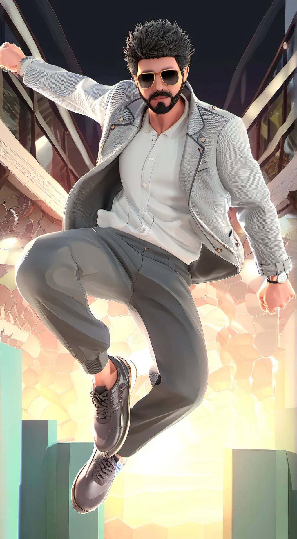 ai character: Leo das background