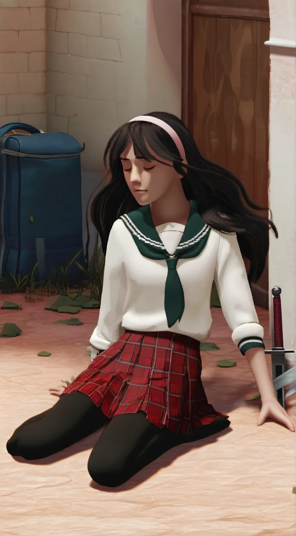 ai character: Miyako background