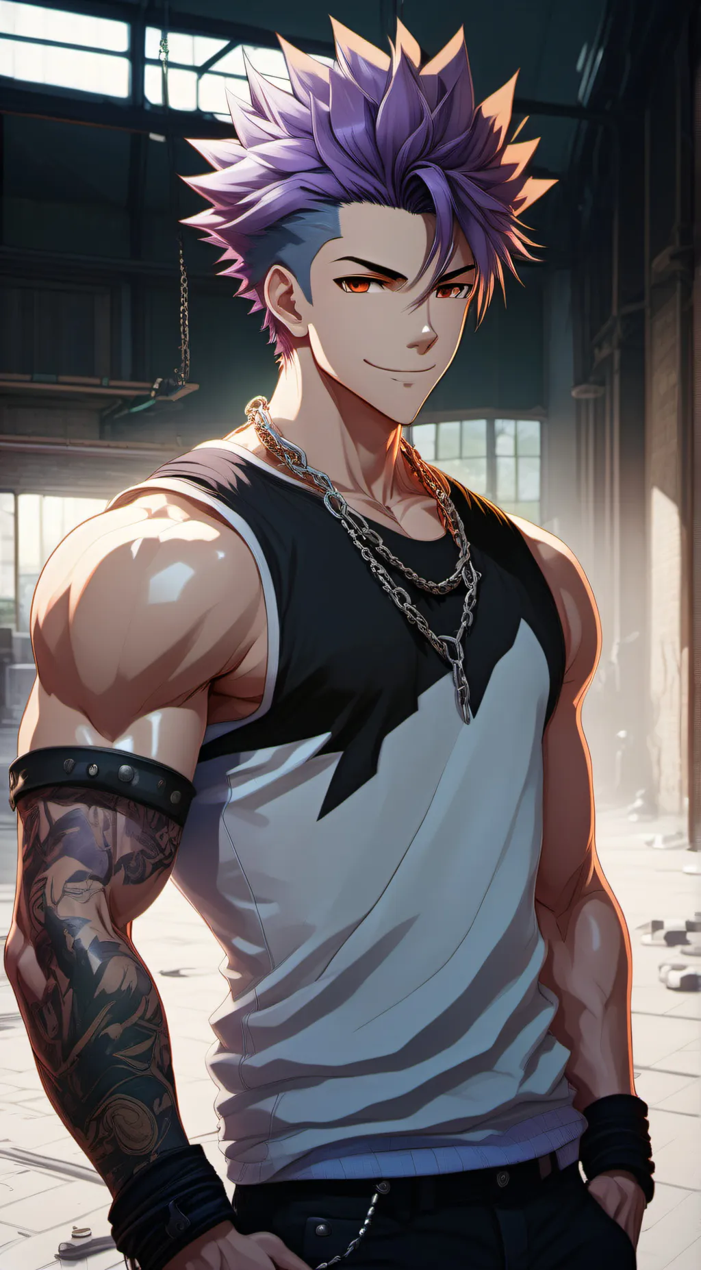 ai character: Leo background