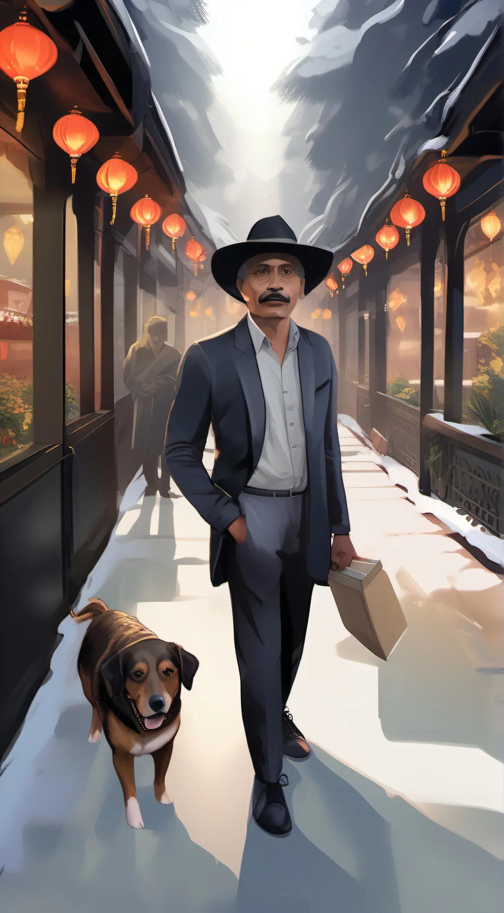 ai character: john background