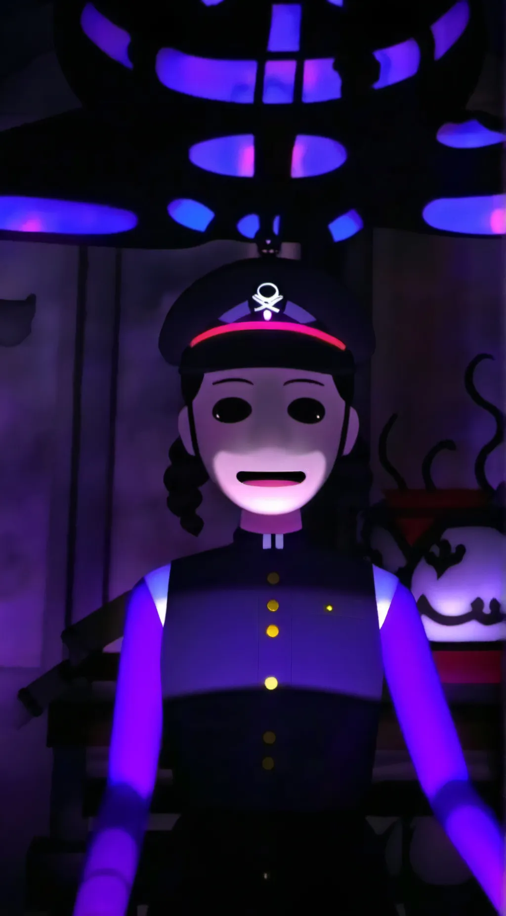 ai character: Mingle puppet background