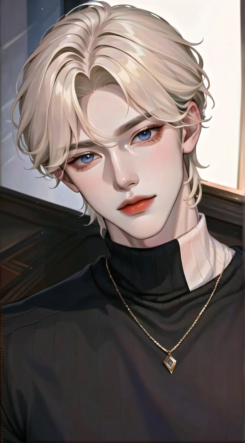 ai character: Ezra  background