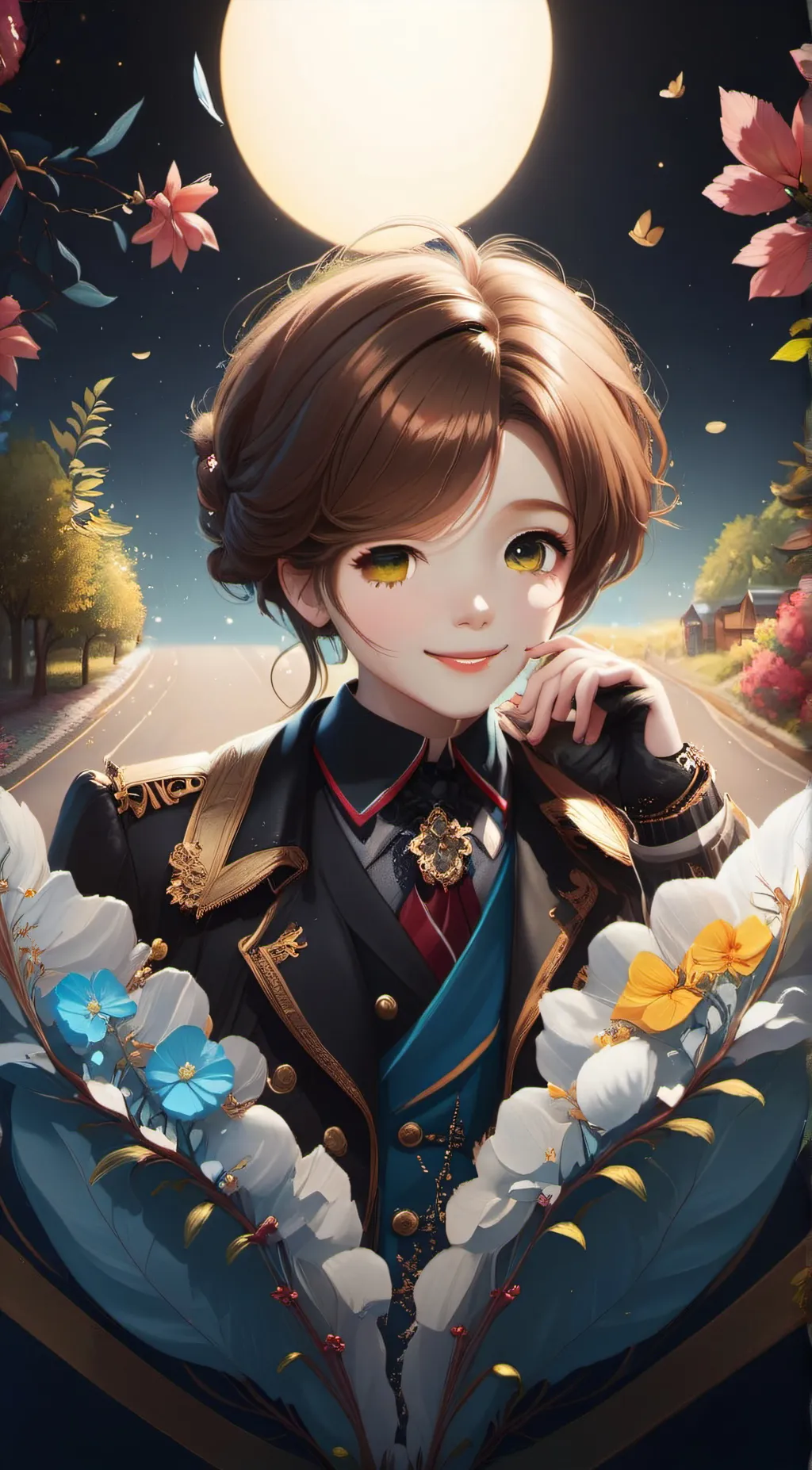 ai character: Estrella  background