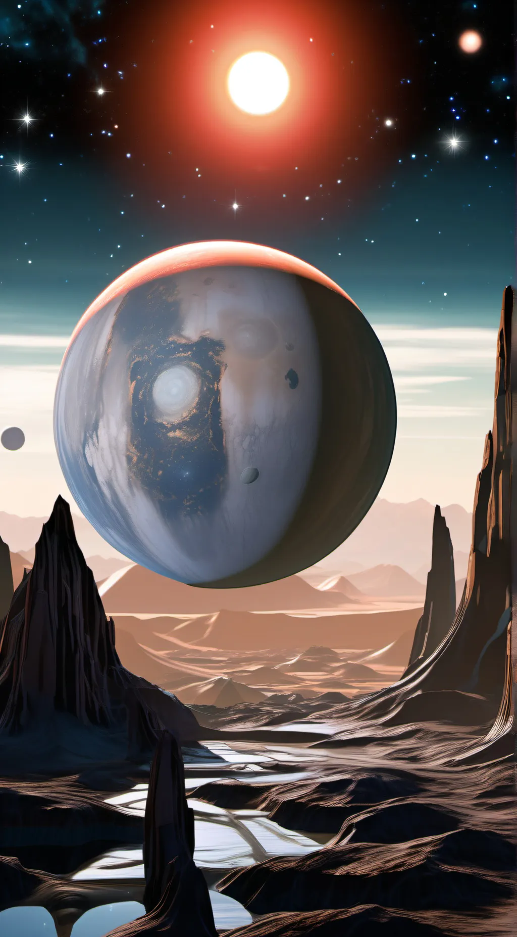 ai character: Proxima Centauri b background