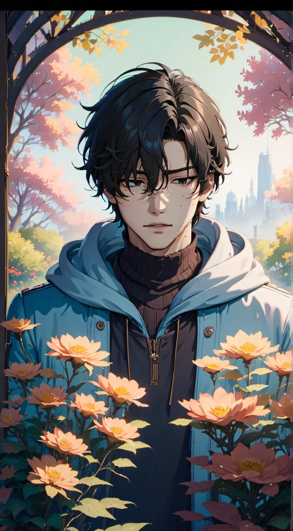 ai character: Emiko background