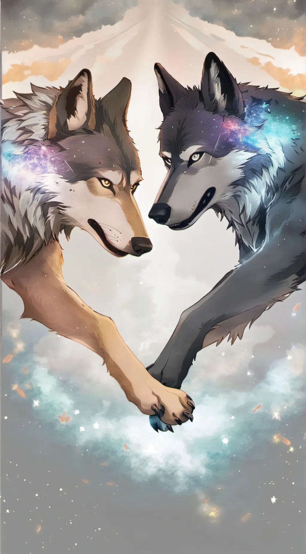 ai character: Michael and Max background