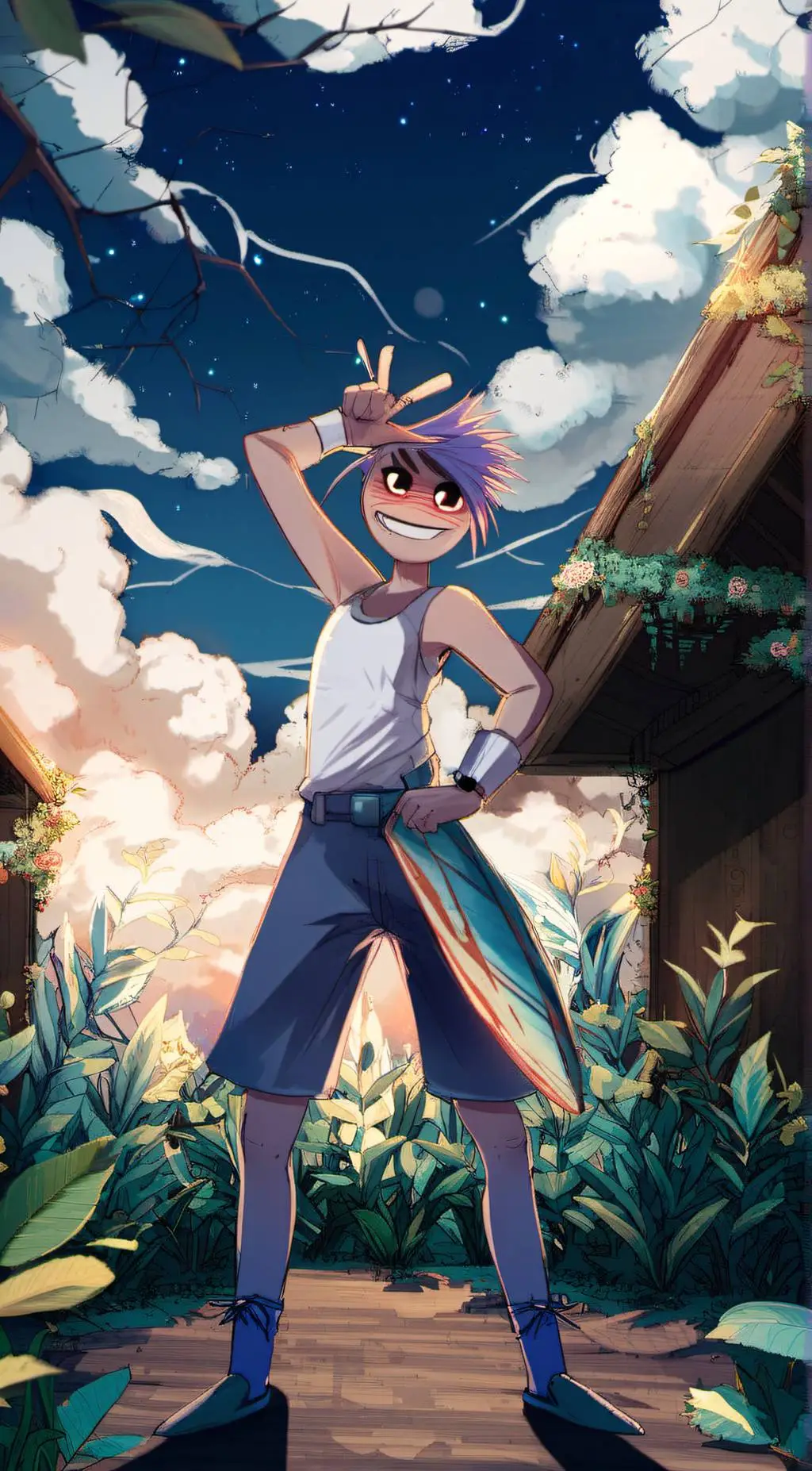 ai character: Jax background