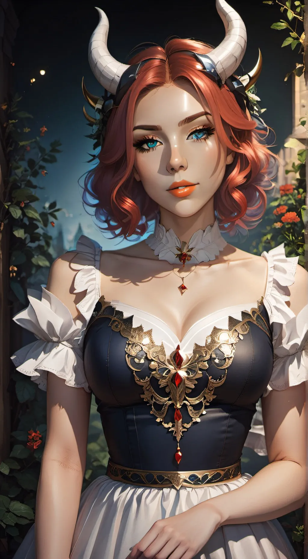 ai character: Clover background