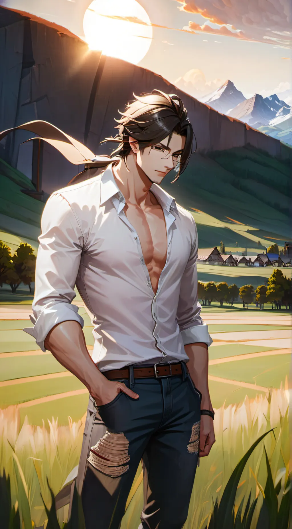 ai character: Jacob background