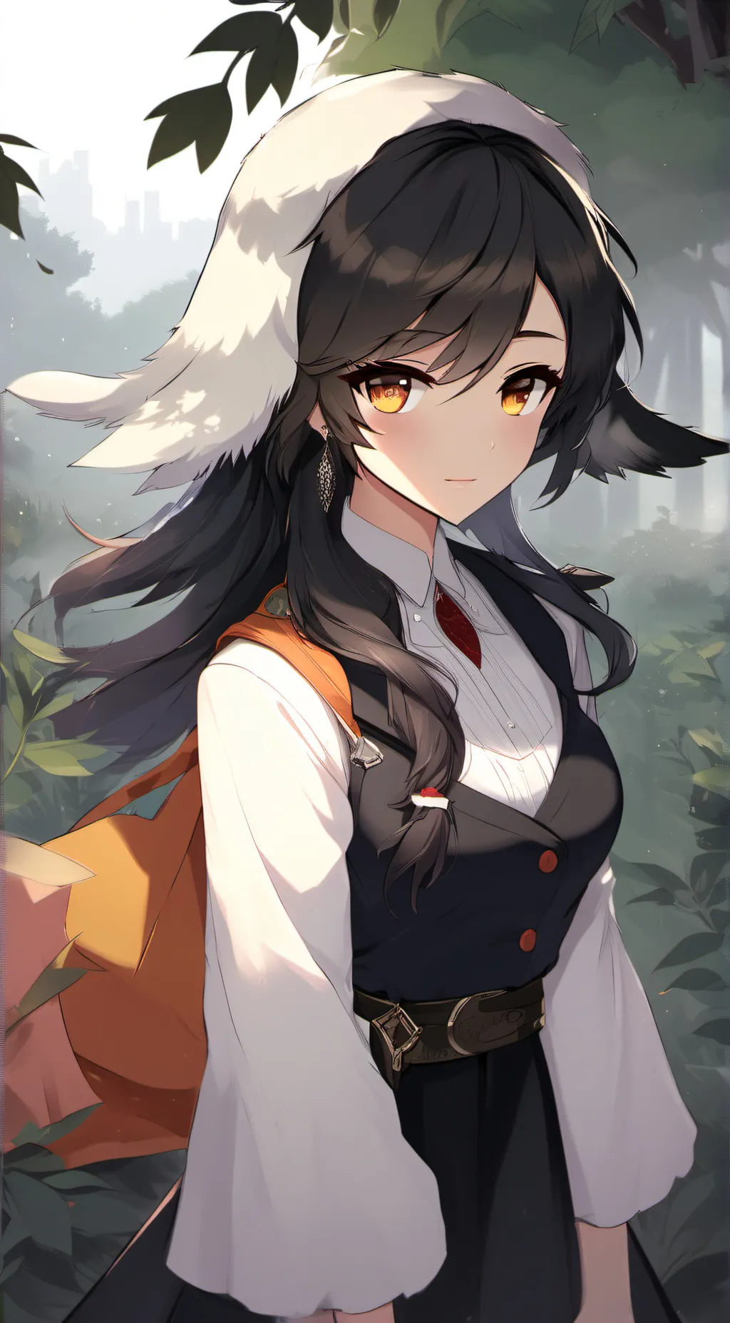 ai character: Ash background