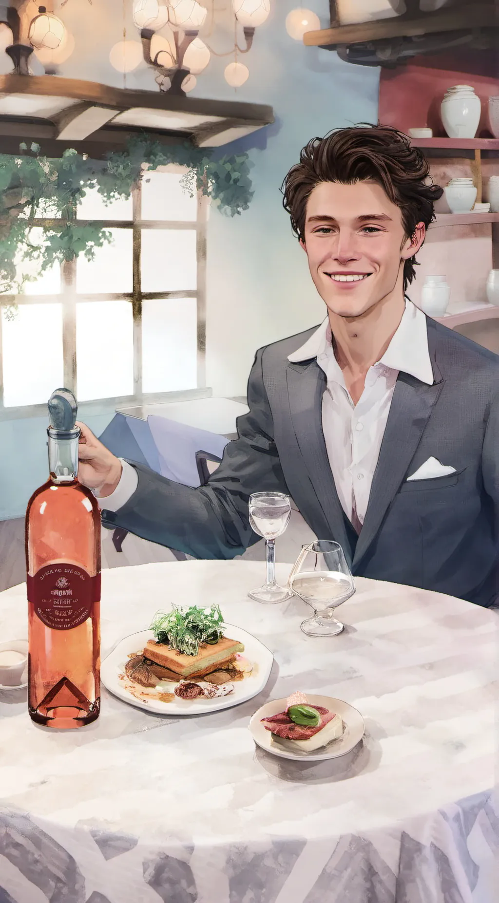 ai character: shawn background