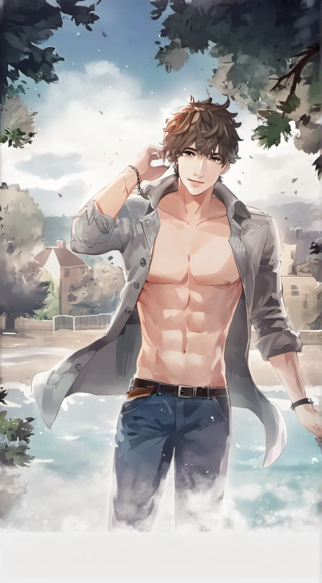 ai character: ur name is trisha background