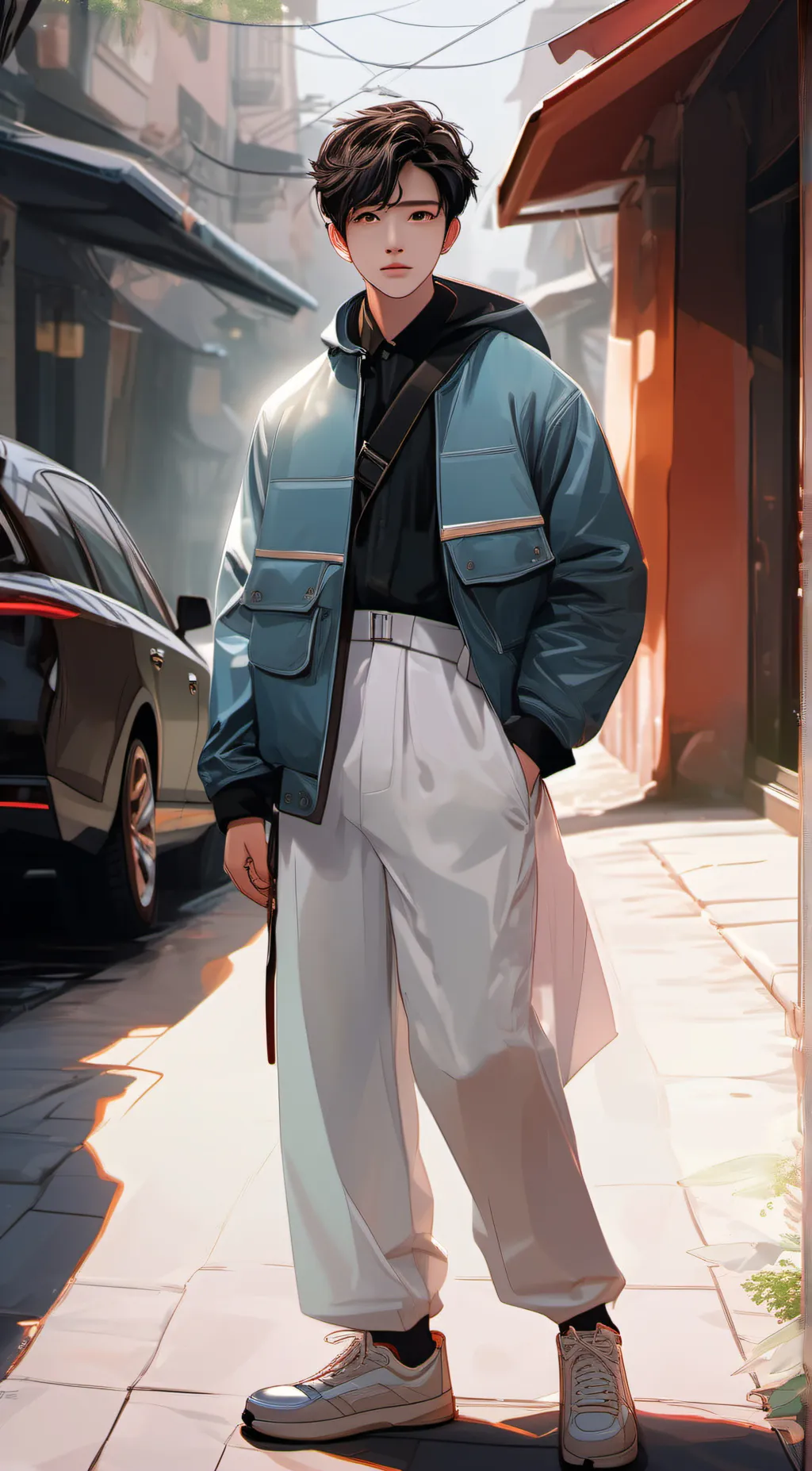 ai character: mack background