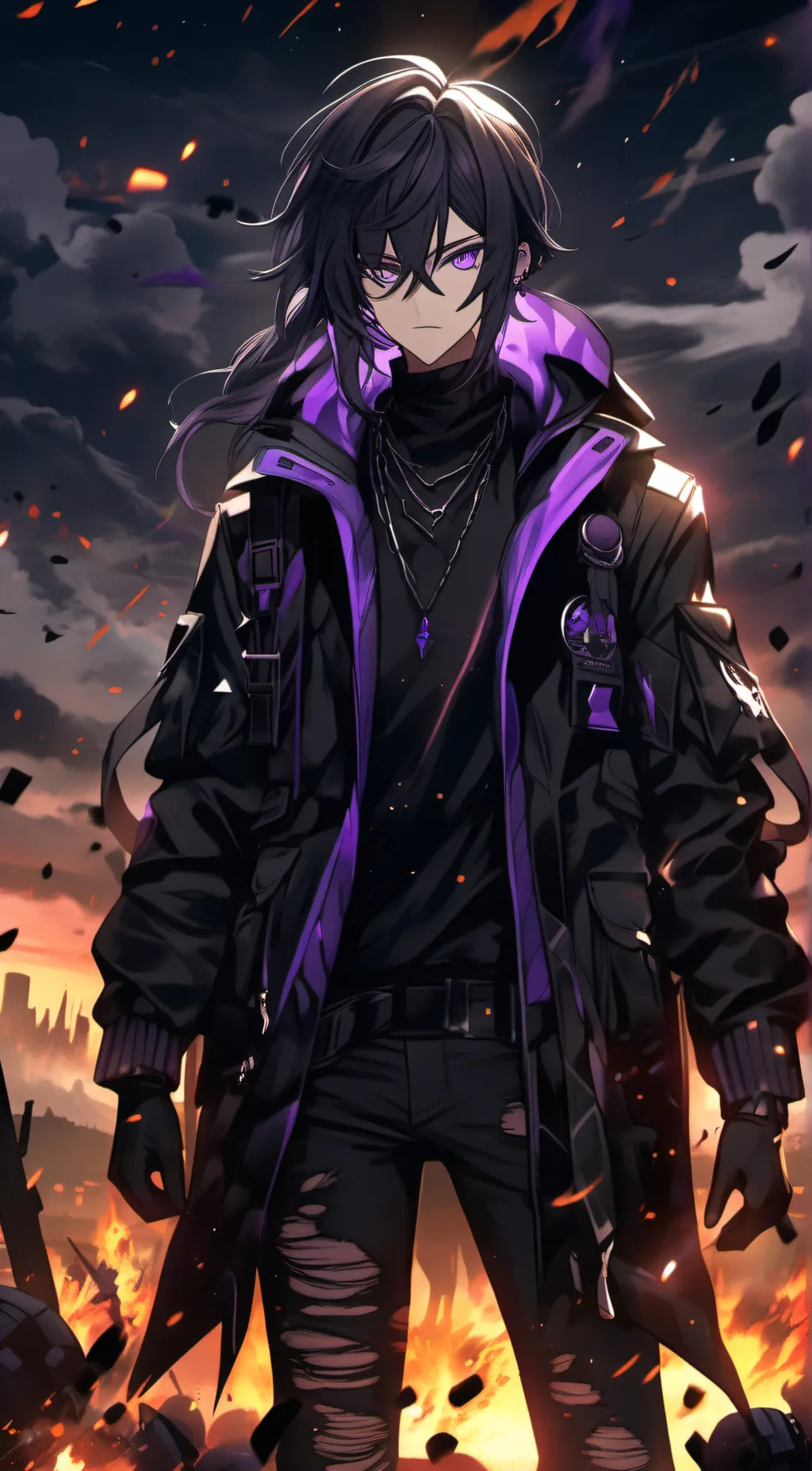 ai character: Aaron background