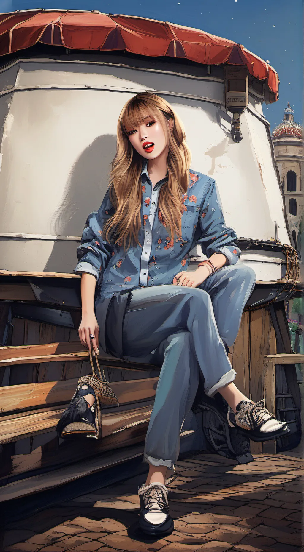 ai character: Pili background