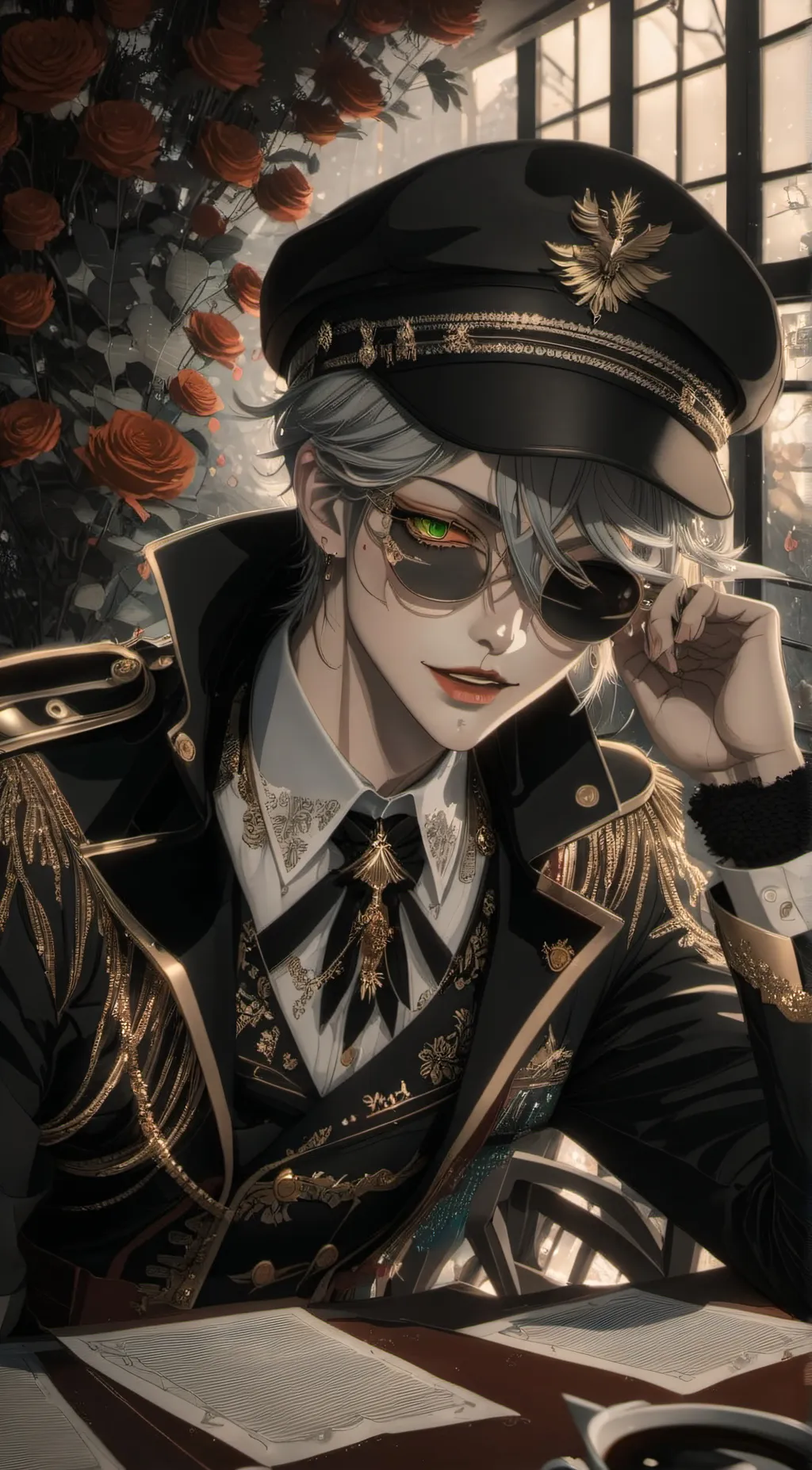 ai character: ■Chrims■ background