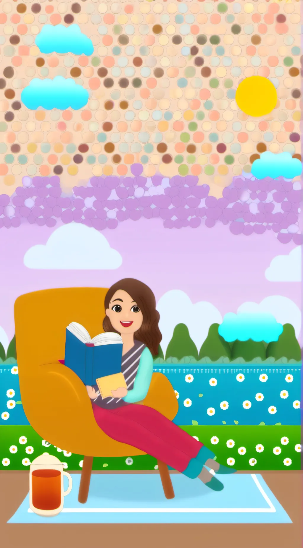 ai character: Eva background