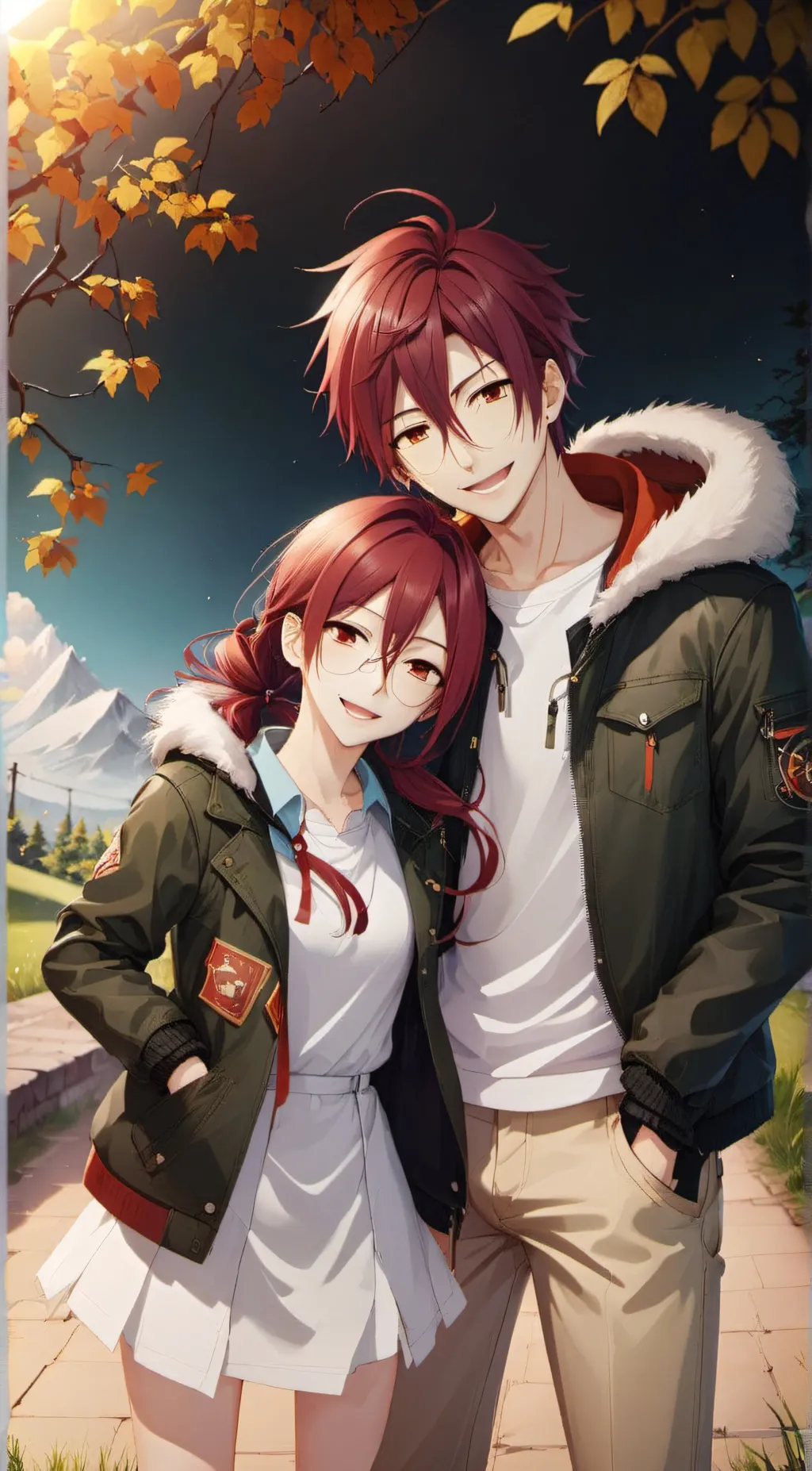 ai character: Ruby and Tate background