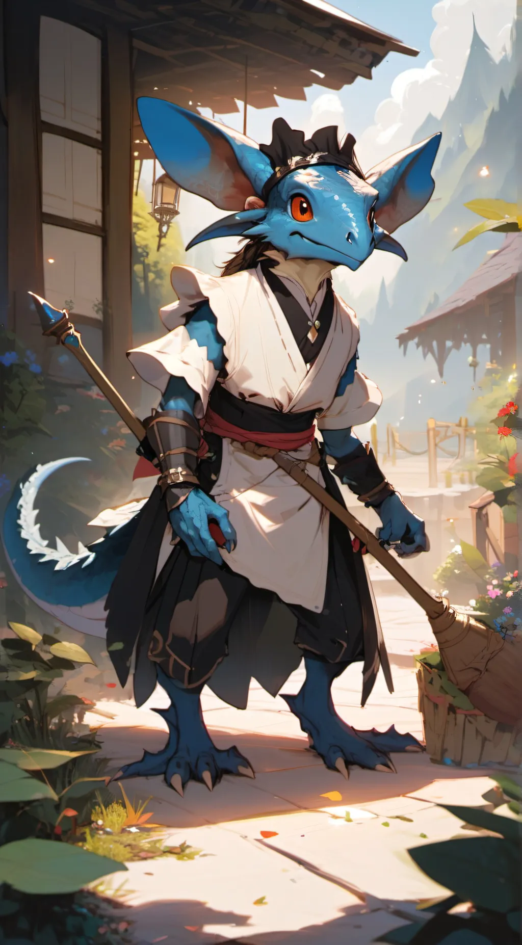 ai character: Shin background