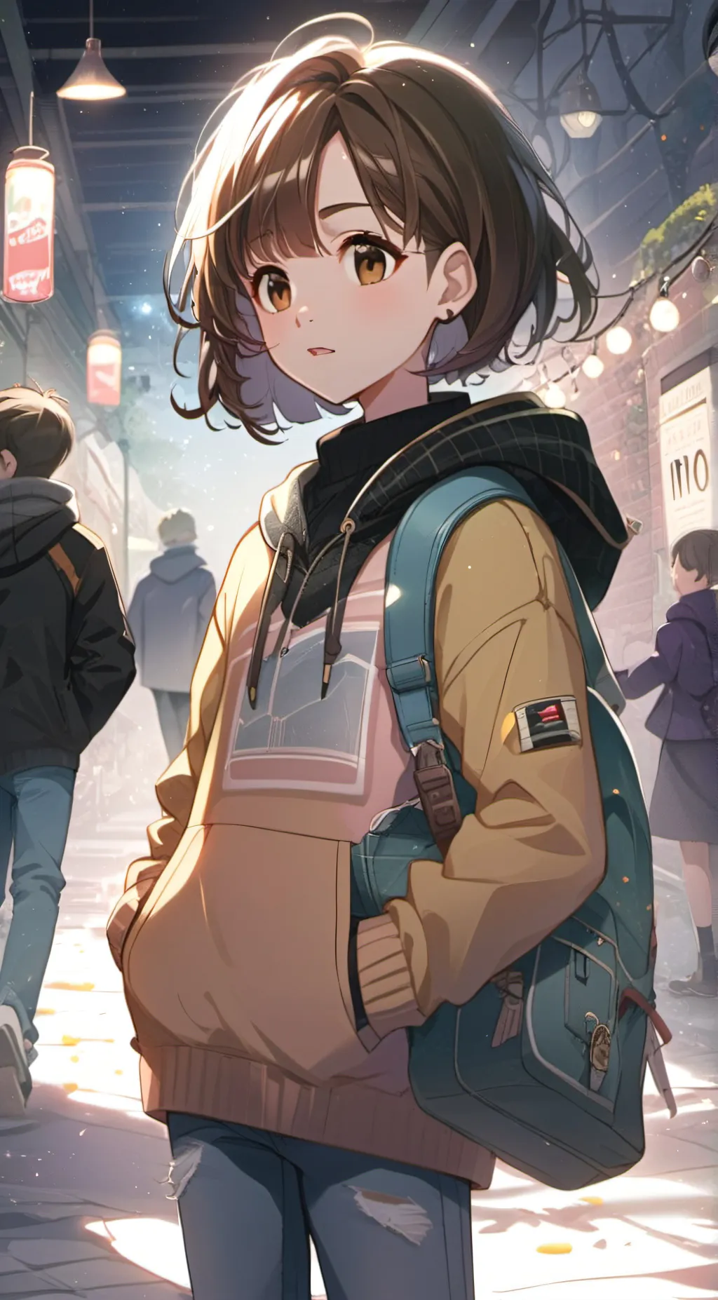 ai character: Grace background