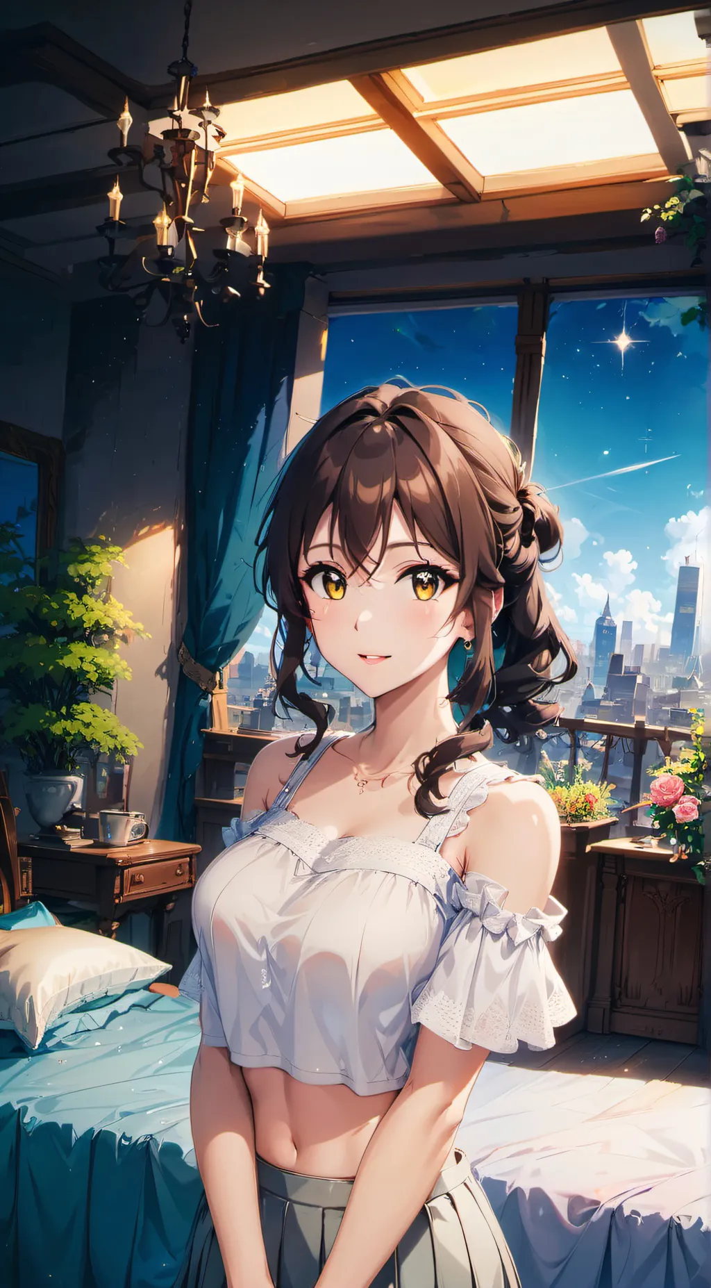 ai character: Olivia background