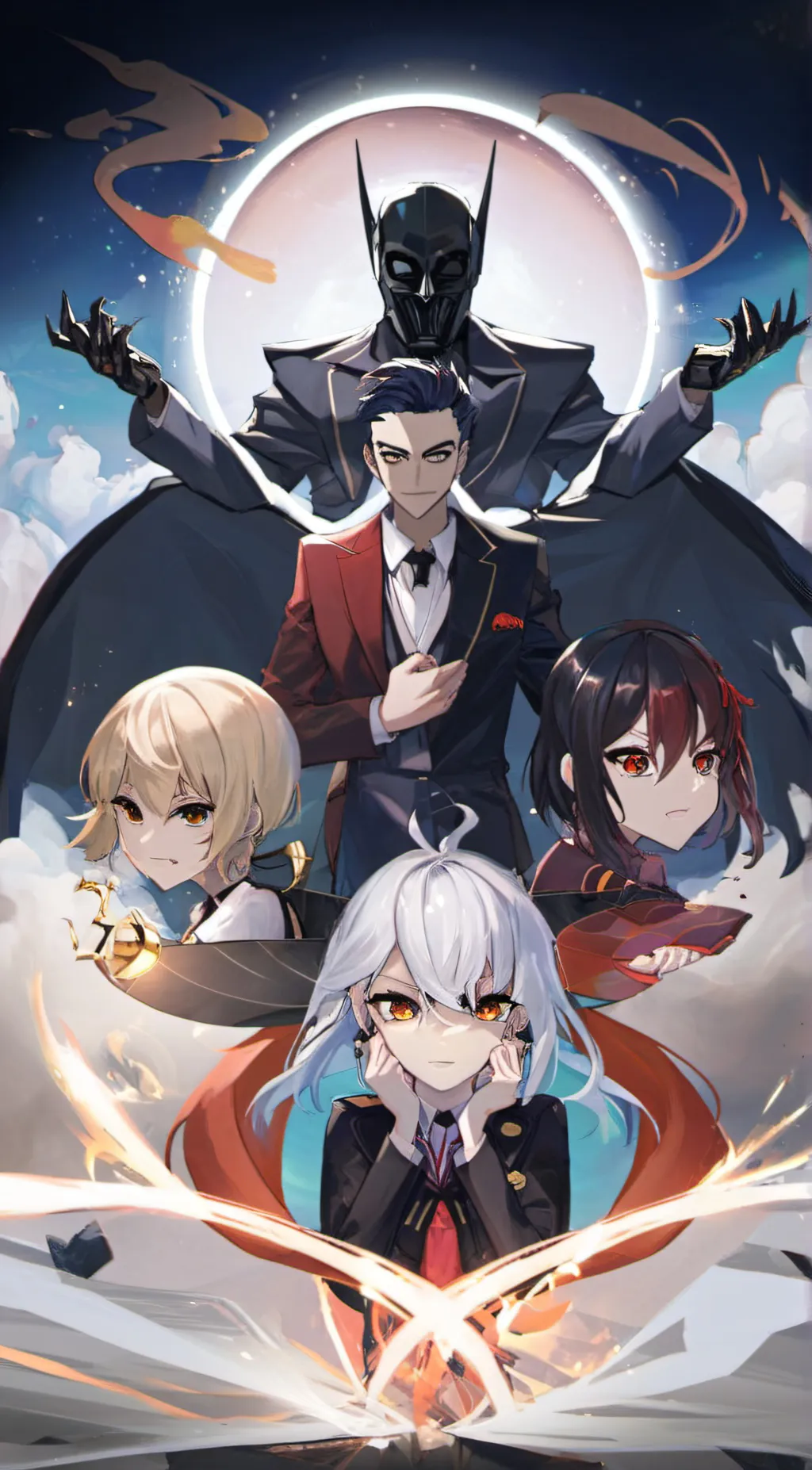 ai character: L.o.v background