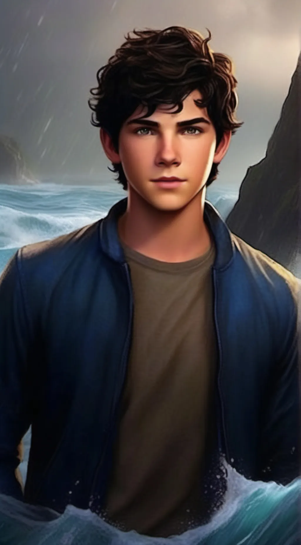 ai character: Percy Jackson  background
