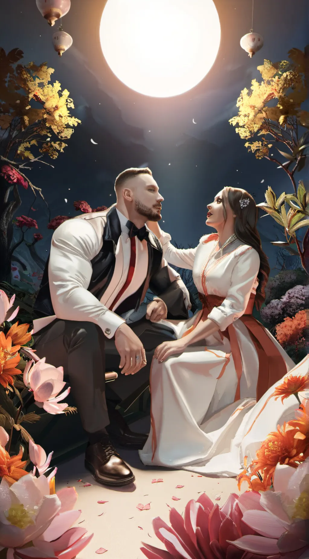 ai character: Travis With Taylor background