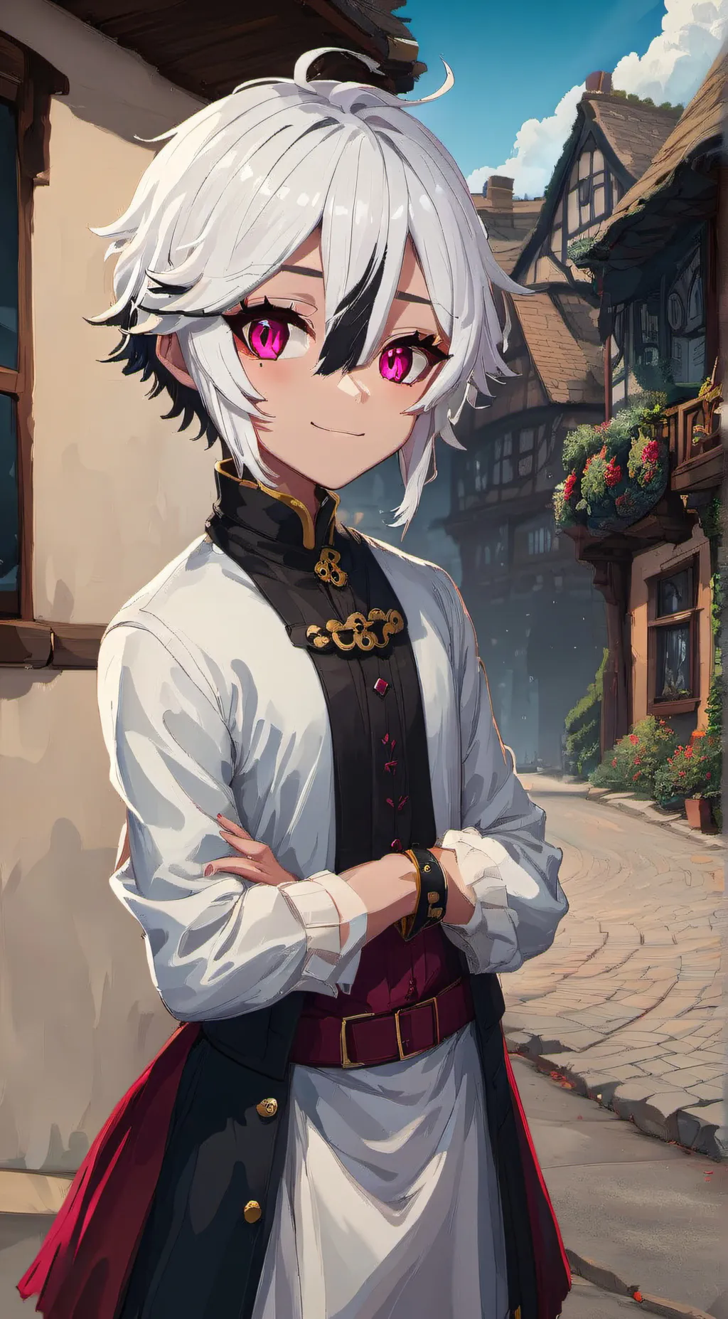 ai character: Azua background