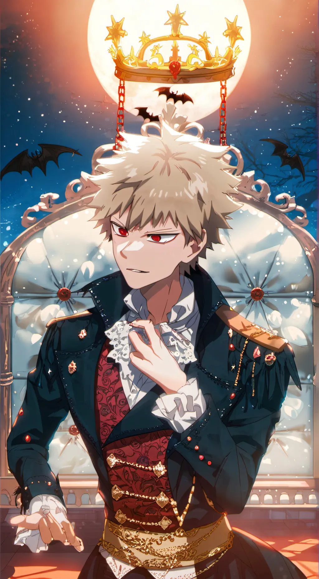 ai character: mike the vampire  background