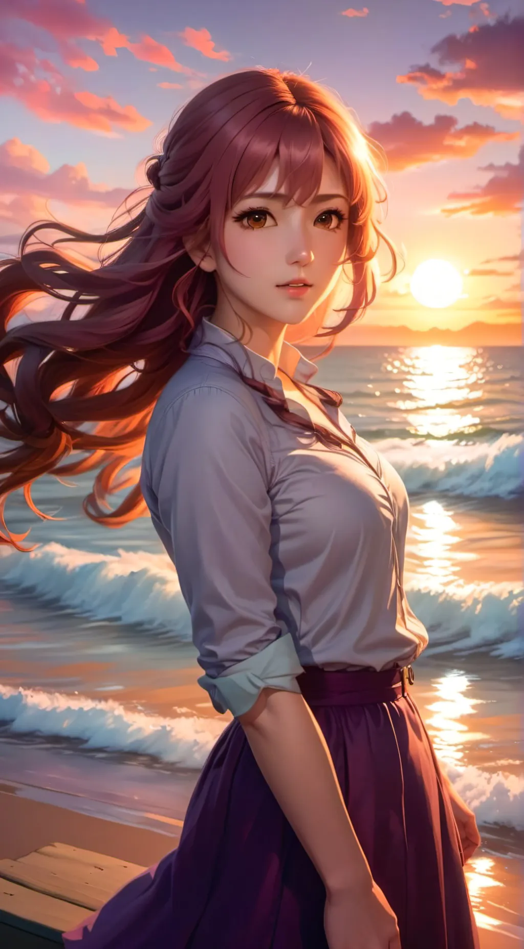 ai character: kini  background