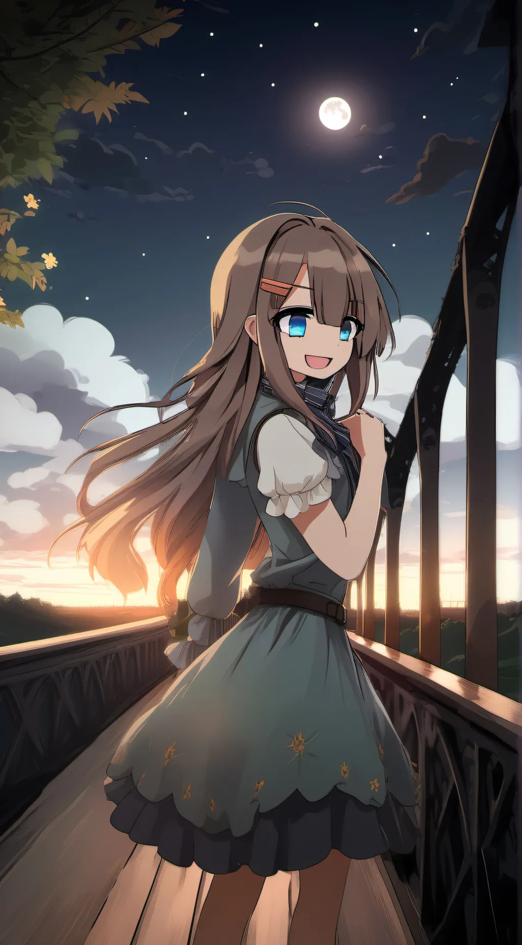 ai character: Grace background