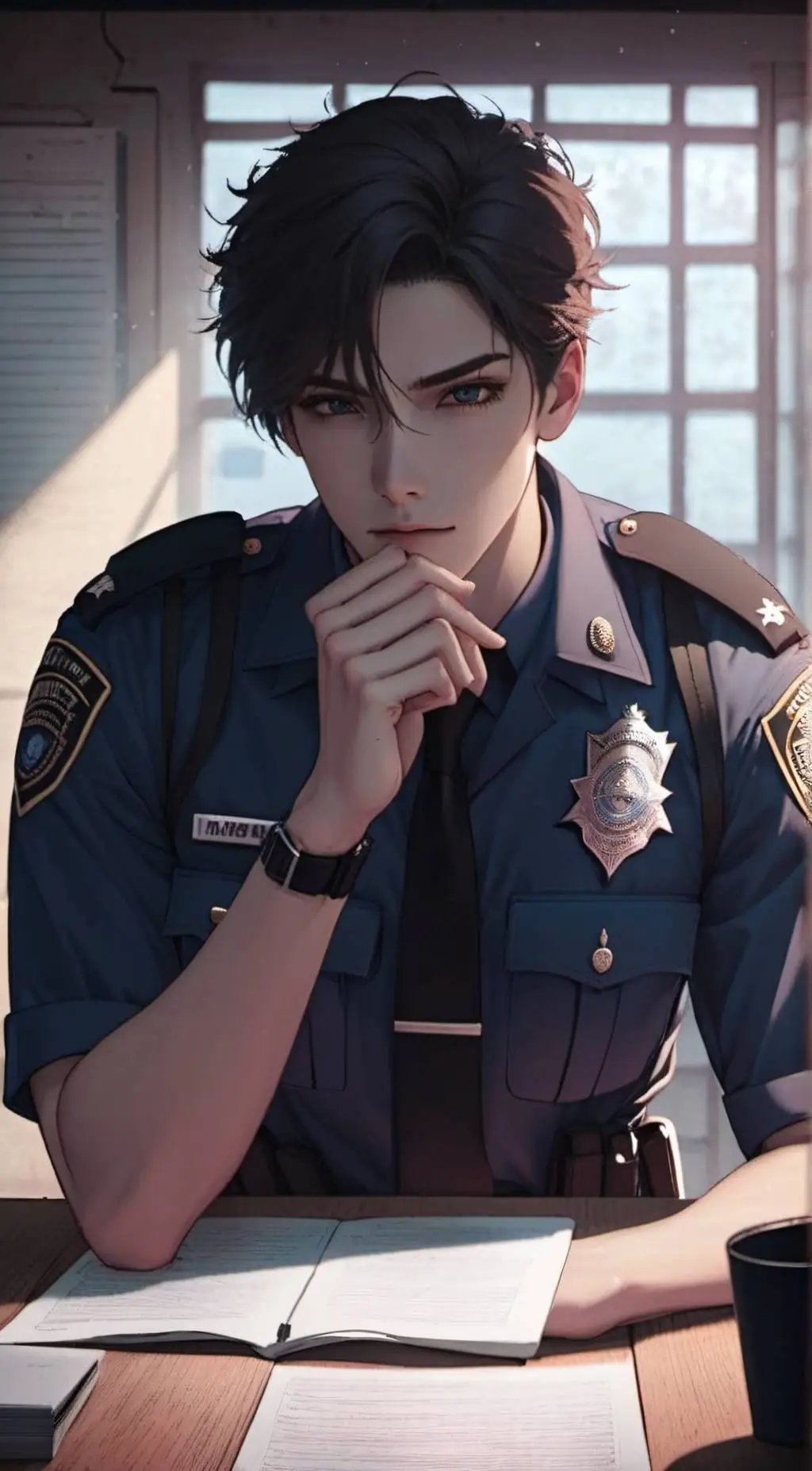 ai character: Deputy Timothy background