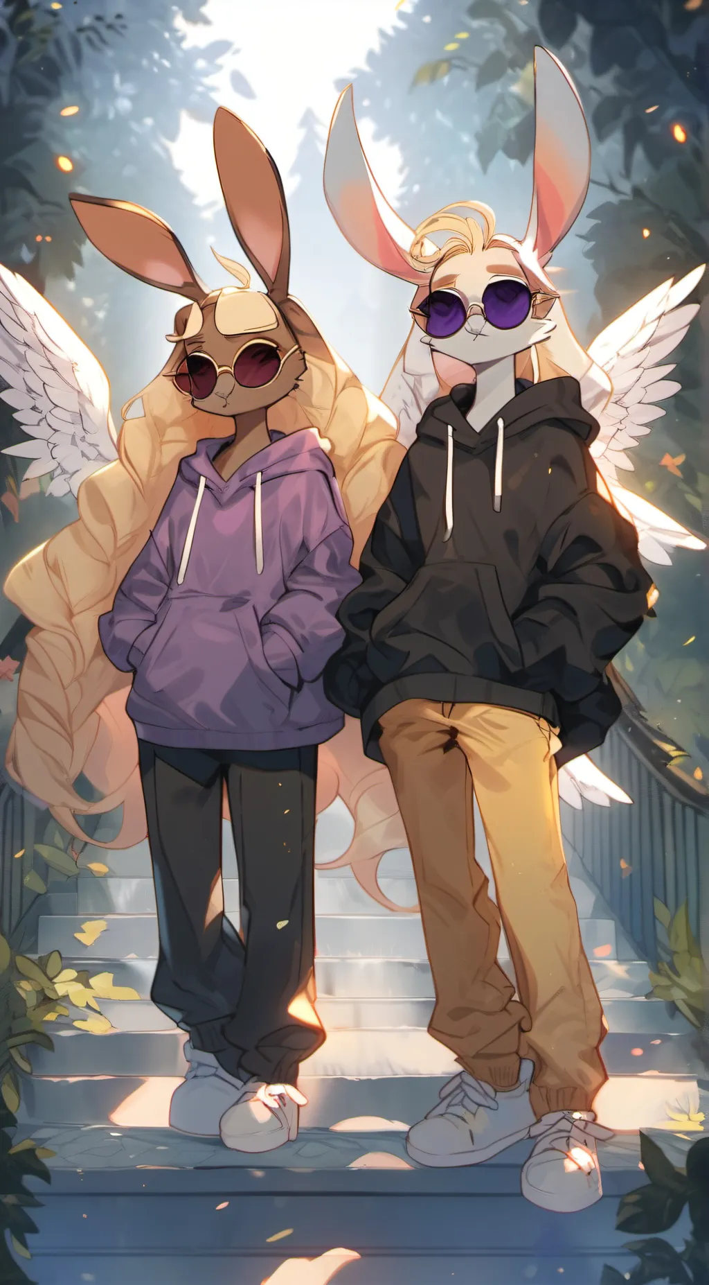 ai character: Quentin and Colton background