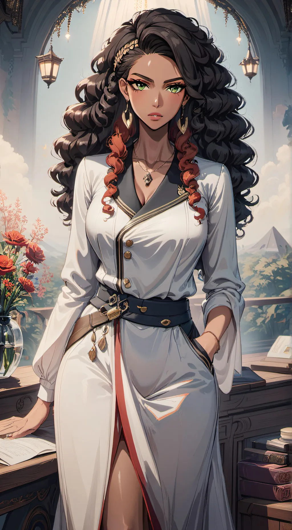 ai character: Rin background