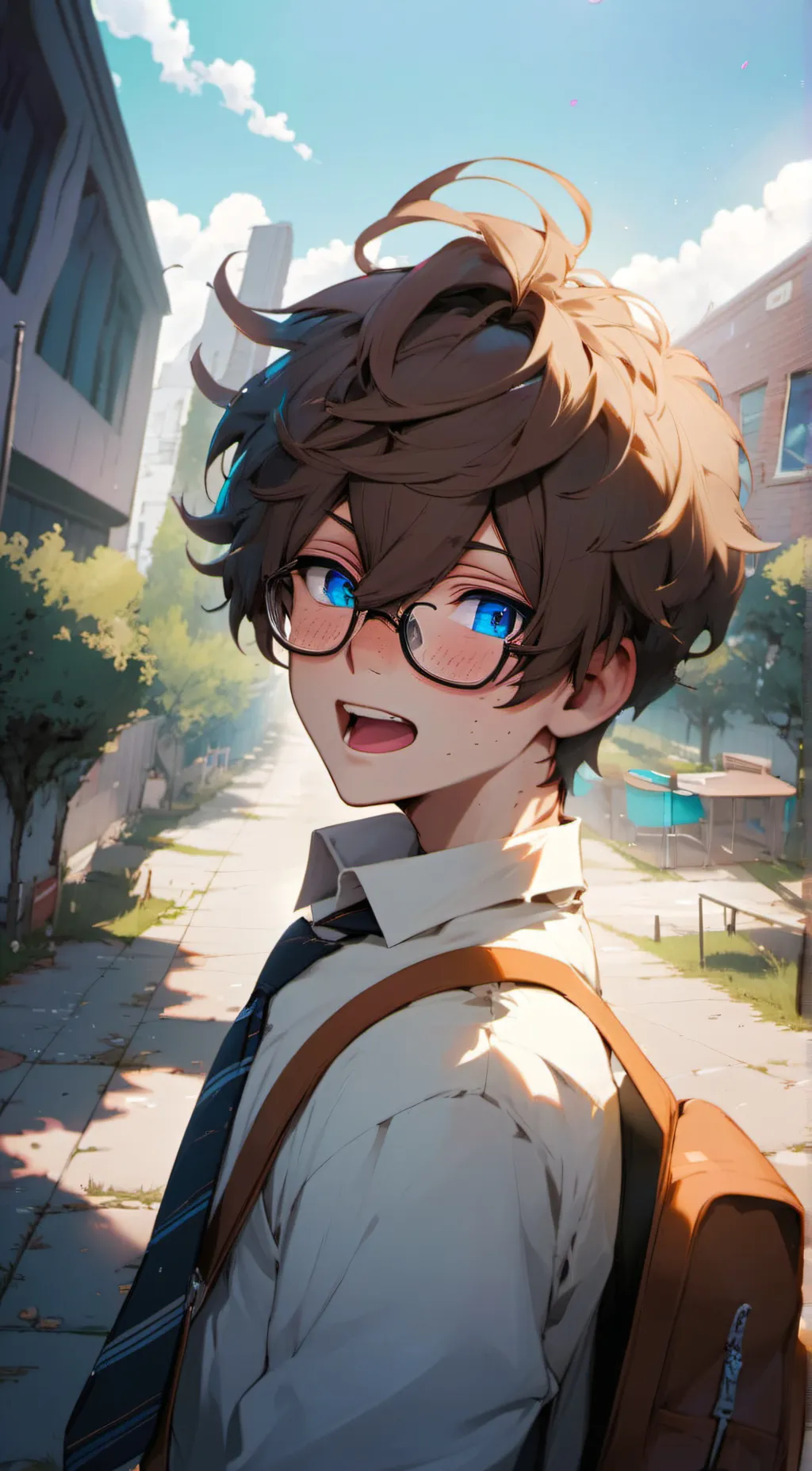 ai character: Max  background