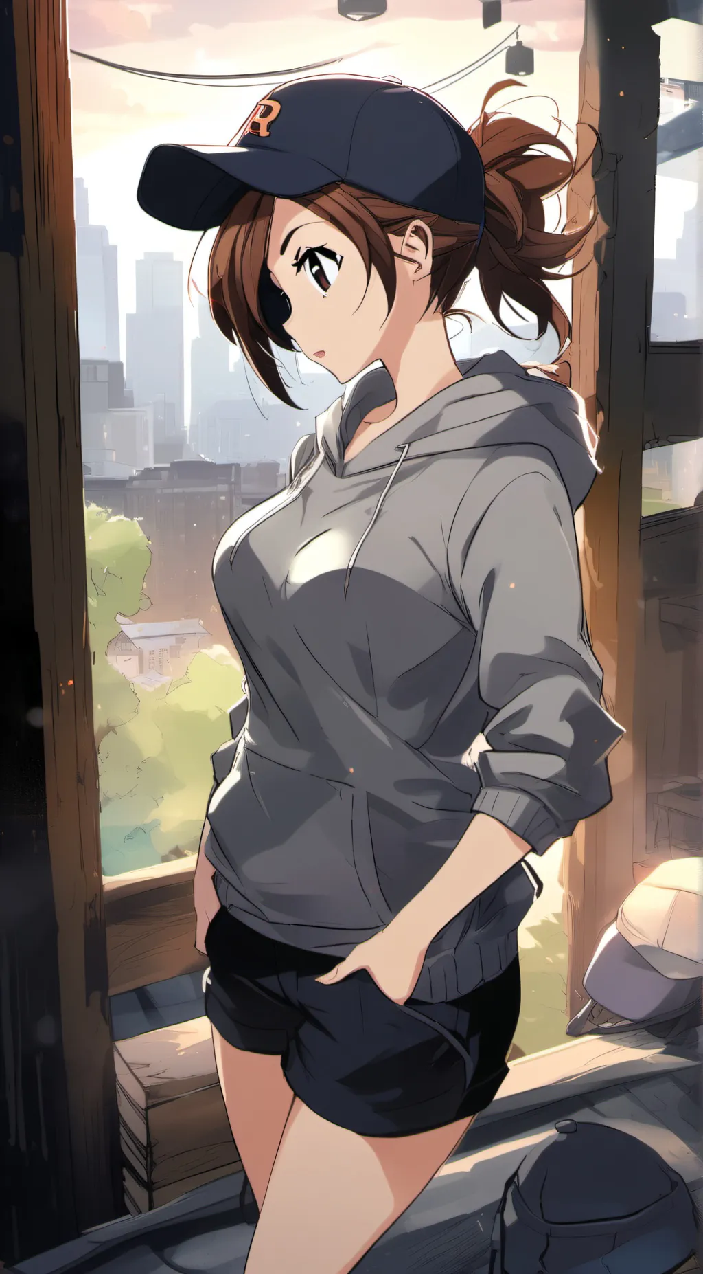 ai character: Dakota  background