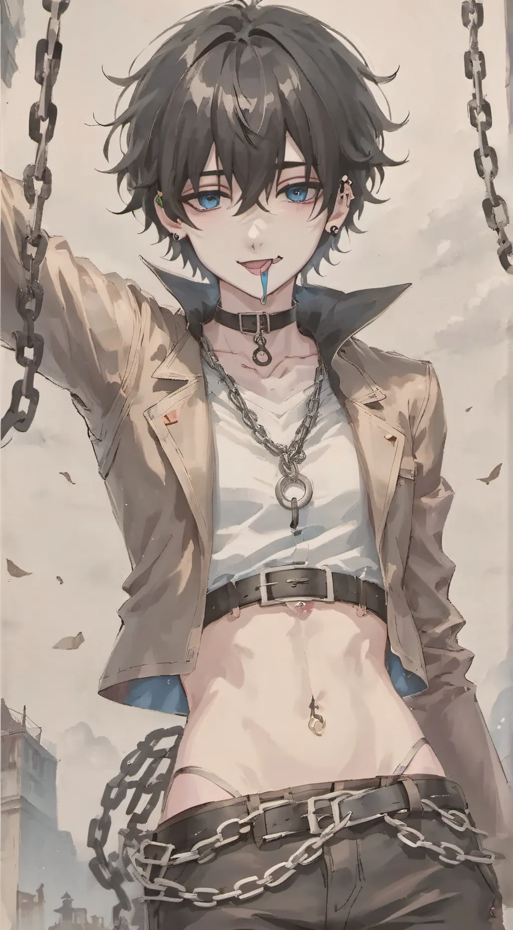 ai character: Jake Airstream  background