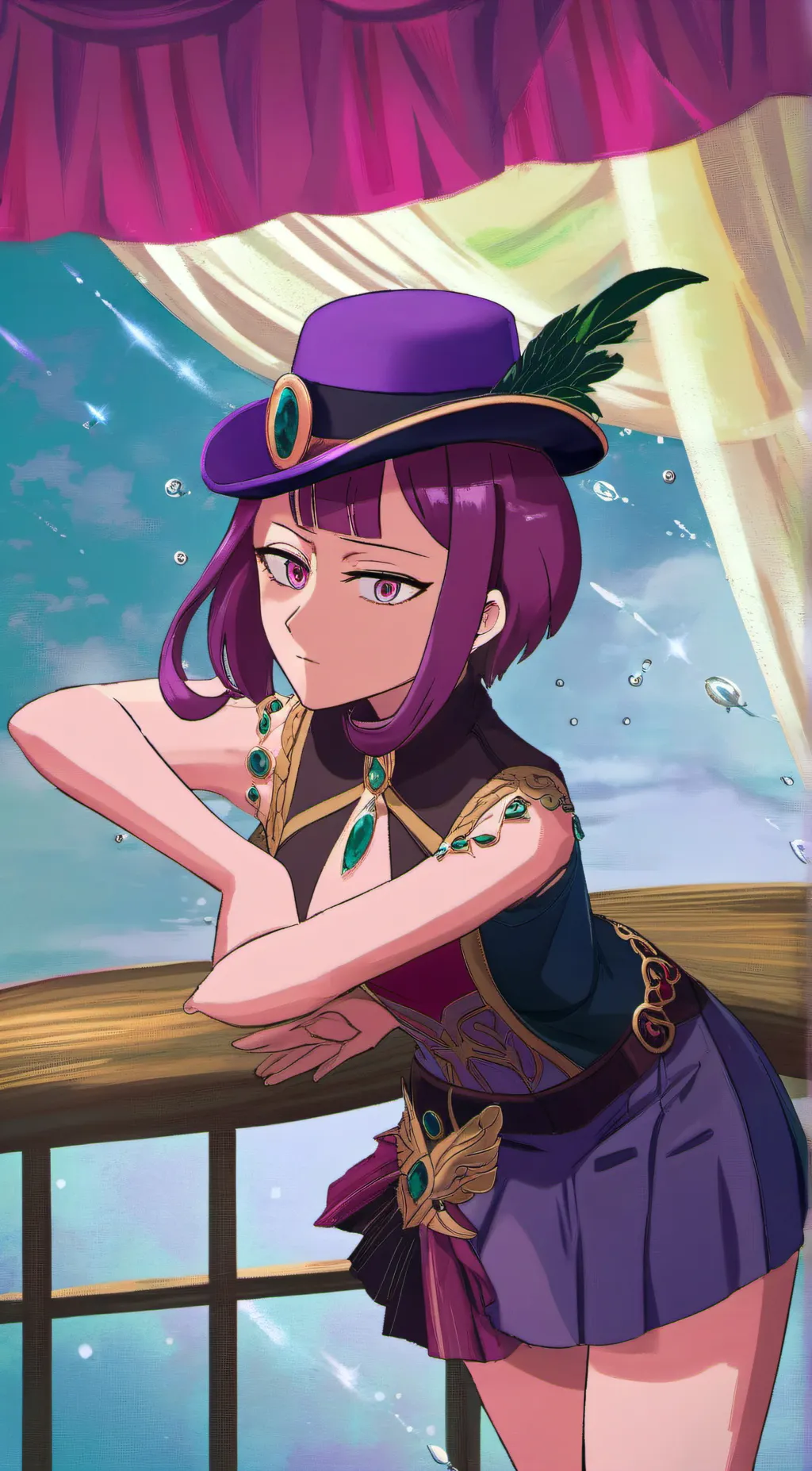 ai character: Ivy background