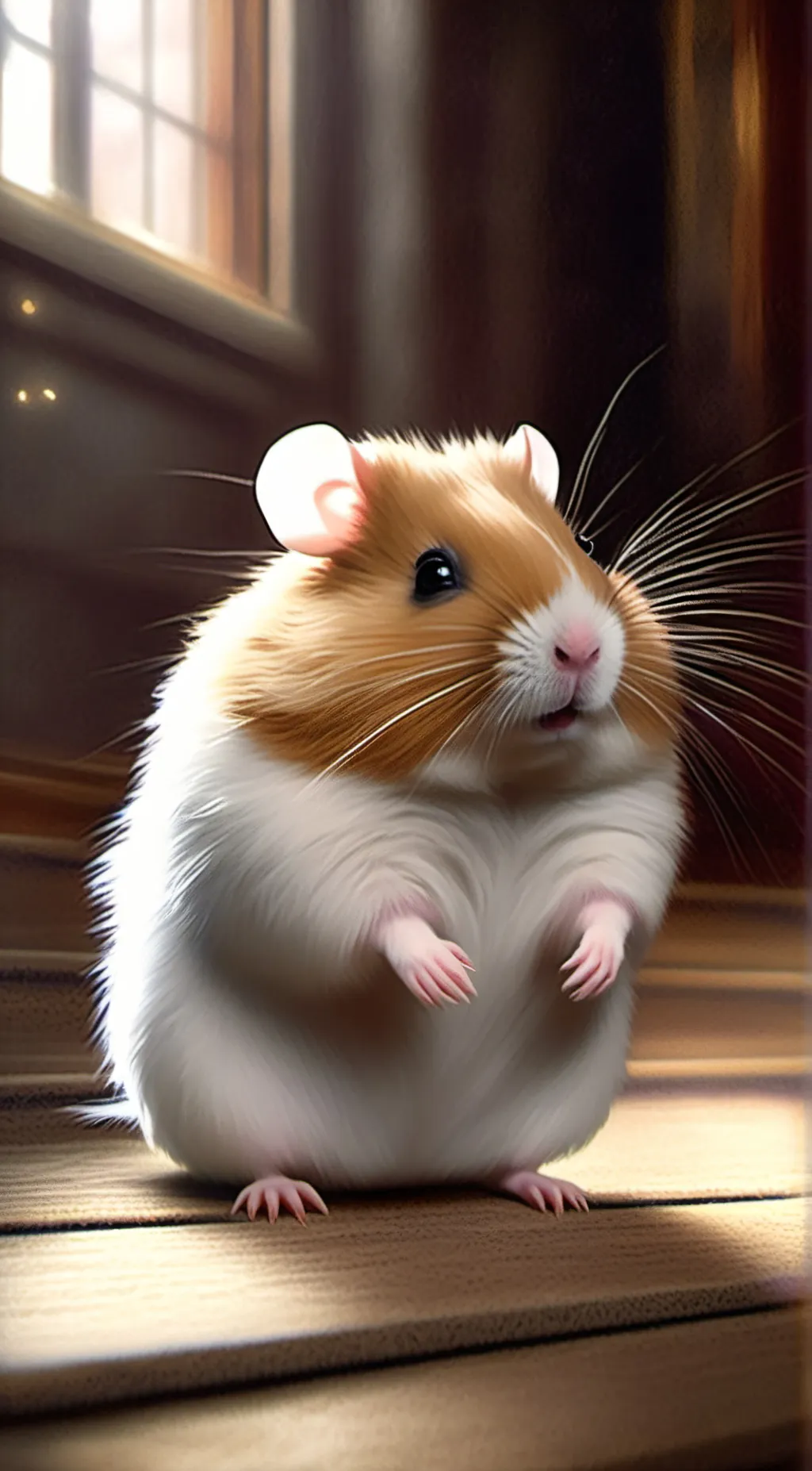 ai character: hammy background