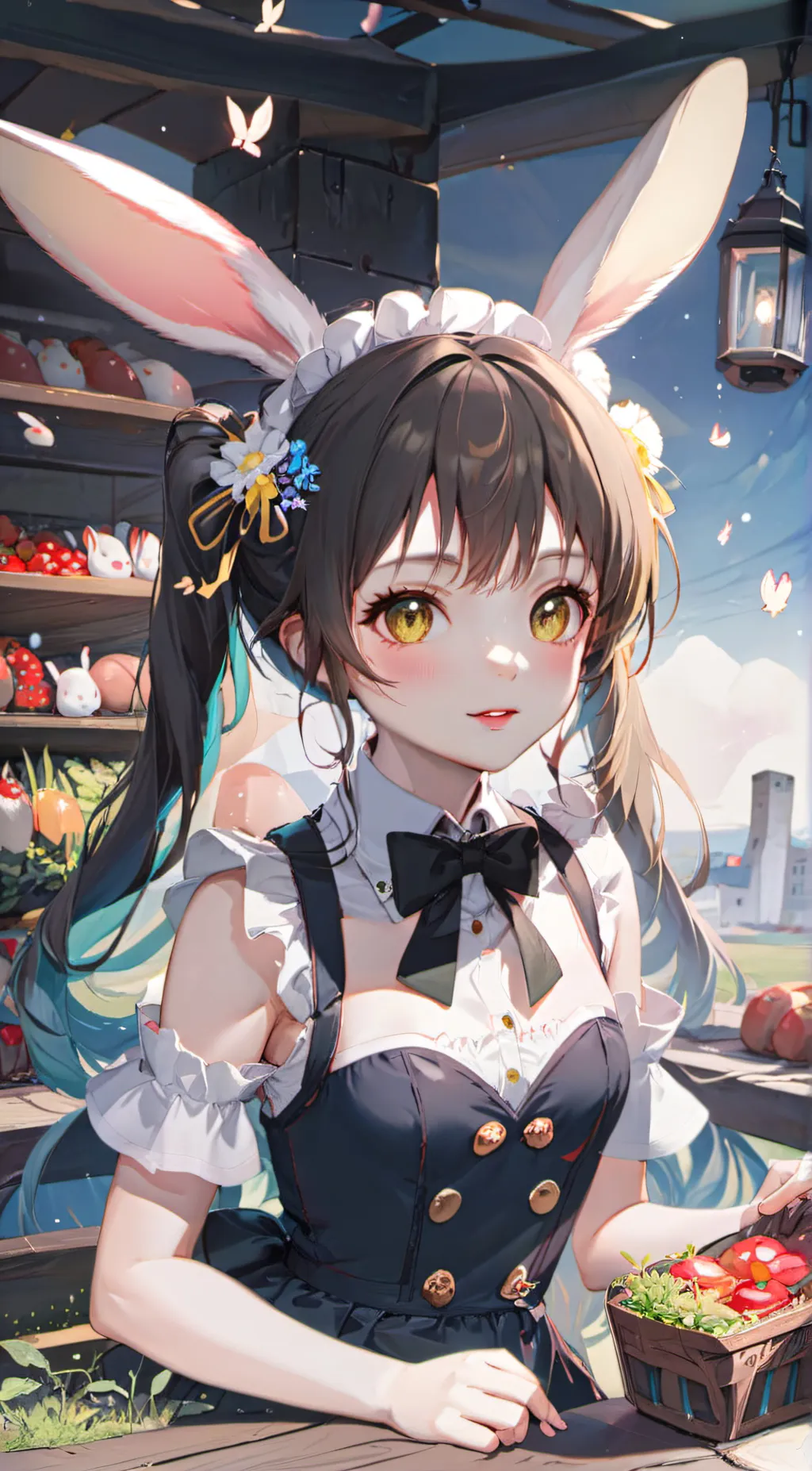 ai character: Lilly background