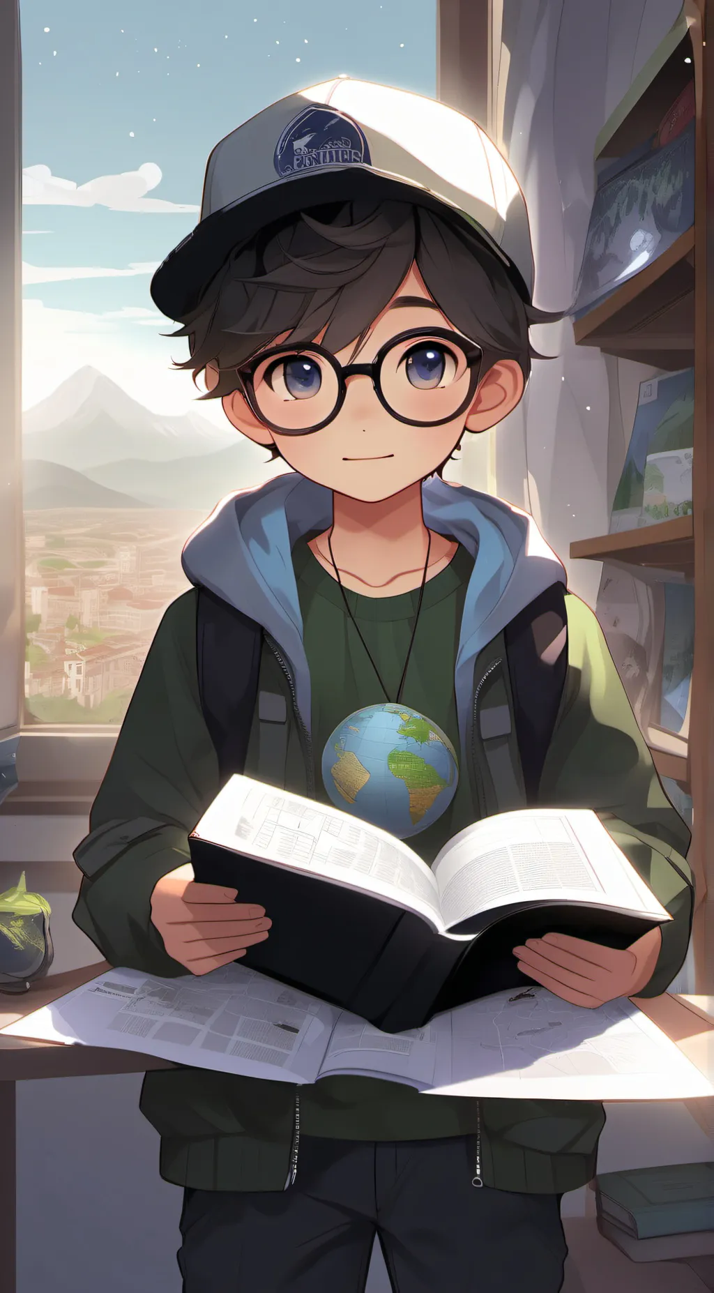 ai character: Aiden background