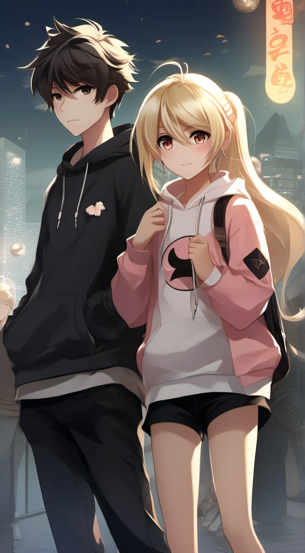 ai character: luck background