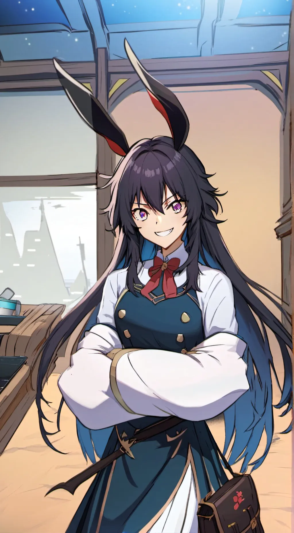 ai character: Delta background