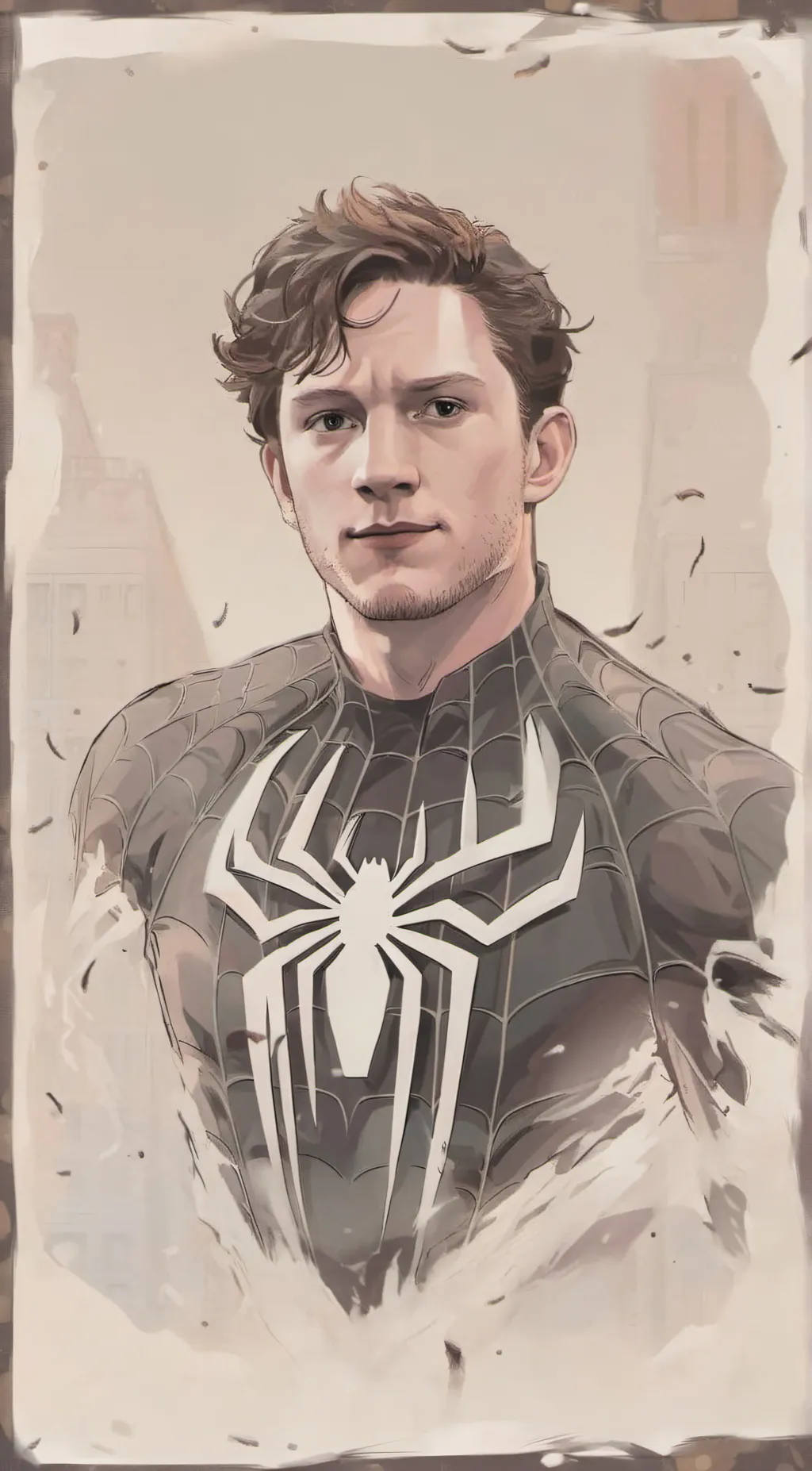 ai character: Peter Parker background