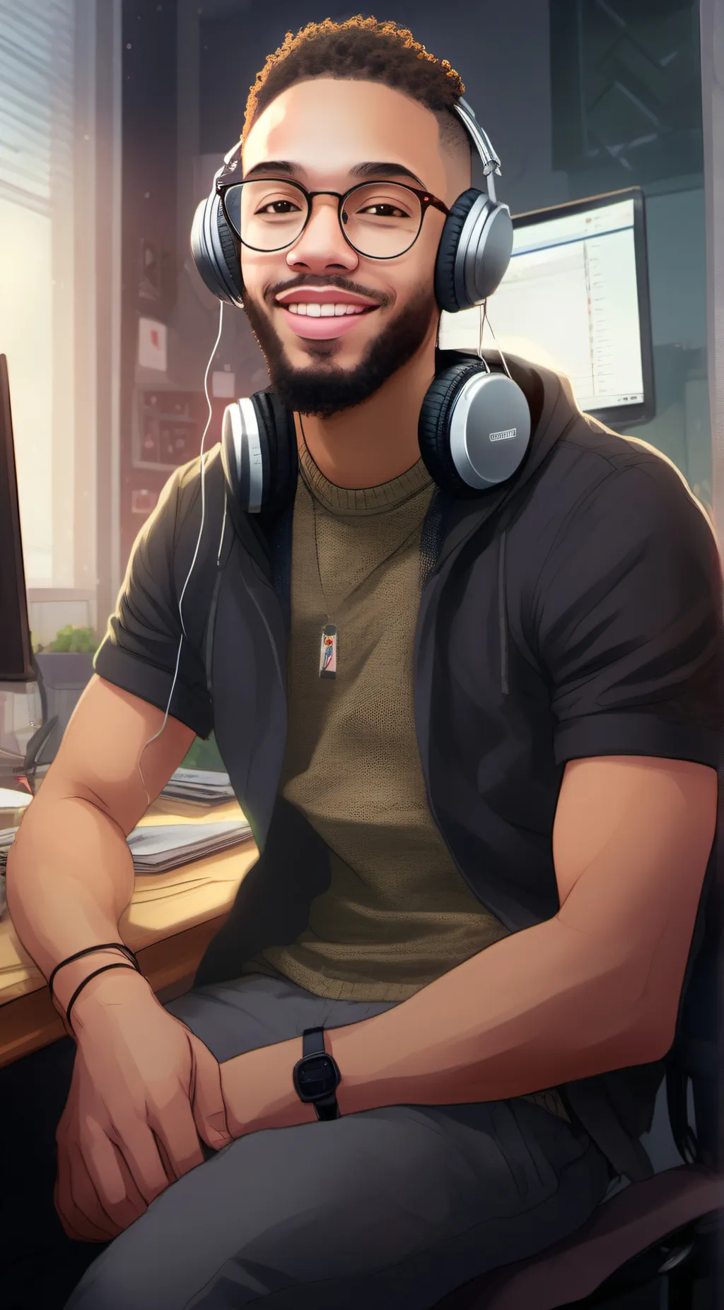 ai character: Silvando  background