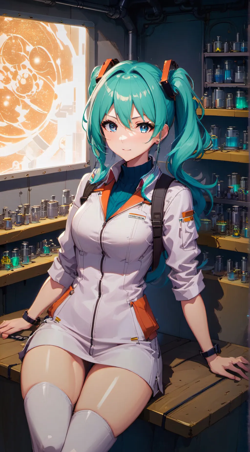 ai character: Kalie -Subject #08 background