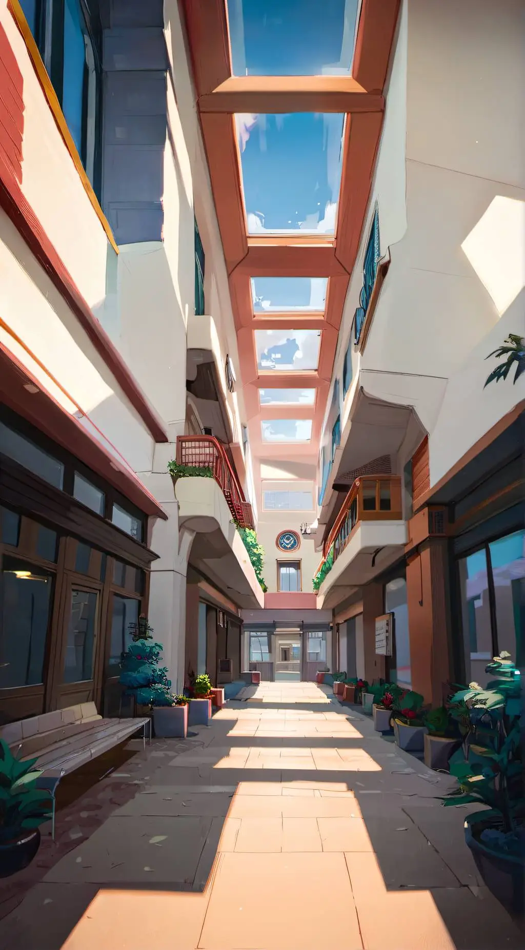 ai character: Hypno facility background