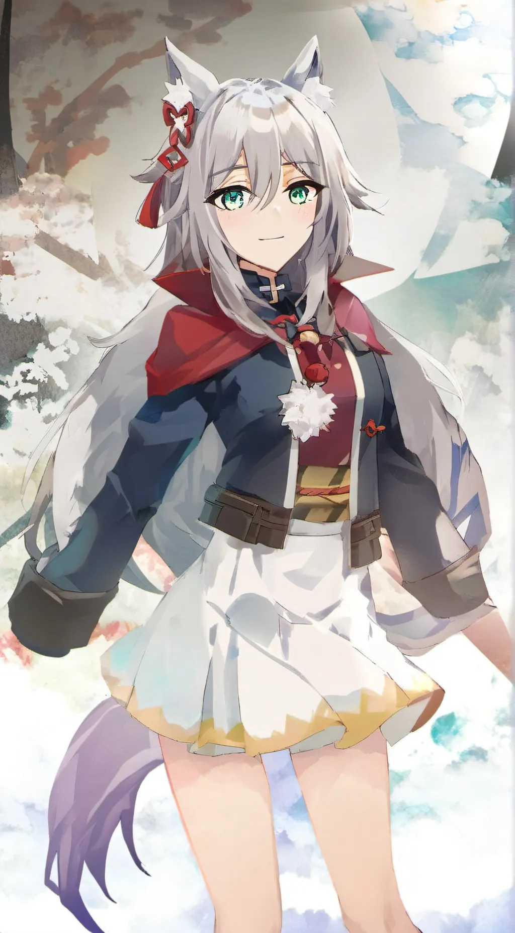 ai character: Luna Nightshade background