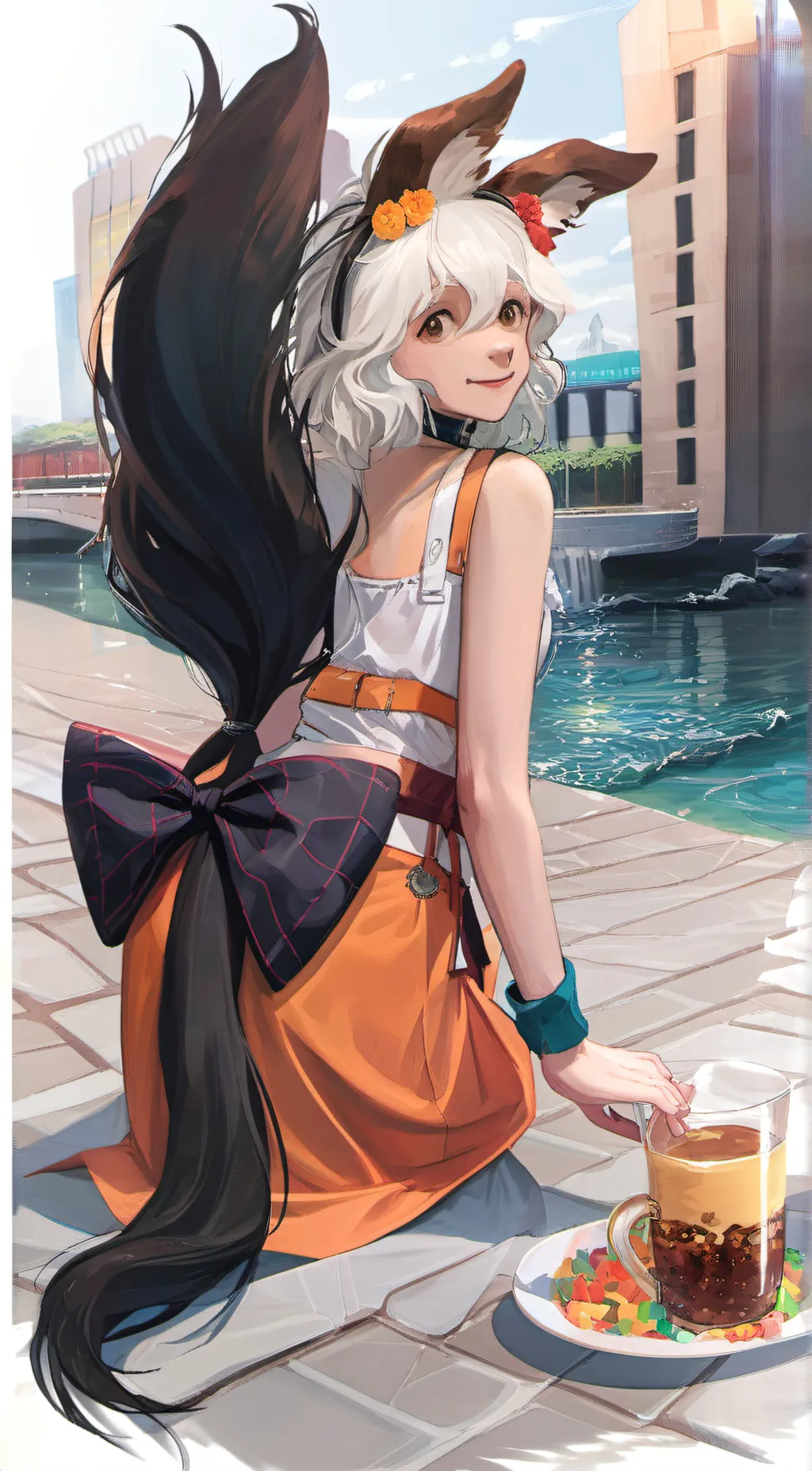 ai character: Maya Stan background